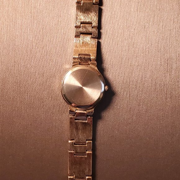 Vintage Ladies Watch Silver Link Band - 2nd Hand.  White face - Picture 2 of 4